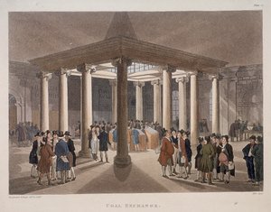Coal Exchange, Londres, 1808