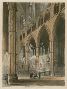 Abadia de Westminster, Londres de Augustus Charles Pugin