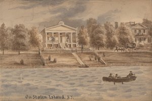 Inner Bay, Staten Island, Nova York, ca. 1872.
