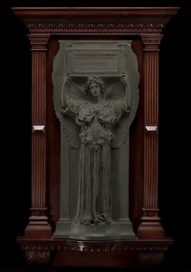 Amor Caritas, modelado em 1898, lançado após 1898