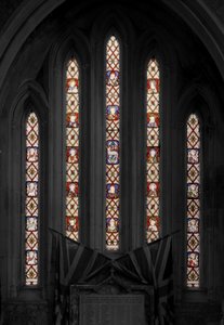 Adoração do Cordeiro, 1850 (vitral) de Augustus Welby Northmore Pugin