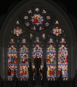 Jerusalém Celestial, 1849 (vitral)