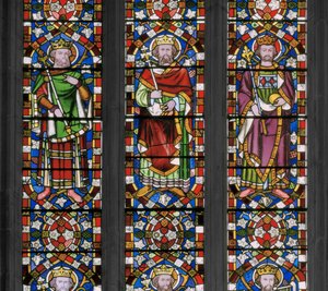 Jesse Tree, detalhe, 1848 (vitral) de Augustus Welby Northmore Pugin