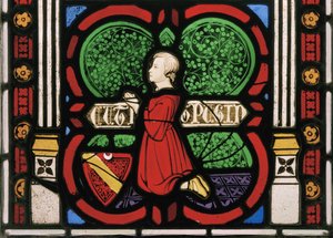 Pugins segundo filho Cuthbert, janela da capela, c.1844 (vitral) de Augustus Welby Northmore Pugin