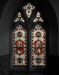 São Pedro e São Paulo, 1848 (vitral) de Augustus Welby Northmore Pugin
