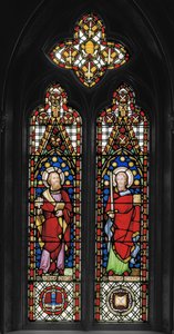 São Pedro e São Paulo, c.1845 (vitral)
