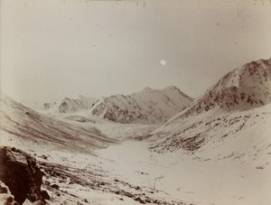 Glaciar da nascente do Oxus a partir de Wakhjir de Aurel Stein