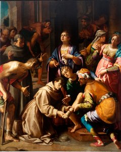 Milagre de Santo António de Pádua de Aurelio Lomi