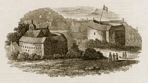 Bear Garden e Globe Theatre, Southwark, Londres, c1600 c1815 de Austin