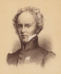 Tenente-General Sir Richard Bourke, Oitavo Governador de Nova Gales do Sul (litografia a cores) de Australian School
