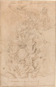 O resgate de Deianeira de Austrian 18th Century