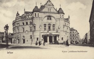 Teatro Cívico do Imperador Jubileu, Viena de Austrian Photographer