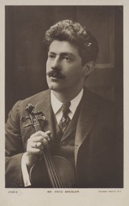 Fritz Kreisler, violinista e compositor austríaco de Austrian Photographer