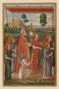 Festum Corporis D N J Chr (chromolitho) de Austrian School