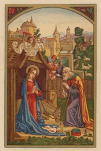 Nativitas Domini (chromolitho) de Austrian School