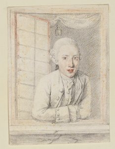 Retrato do príncipe Albert Casimir August von Sachsen-Teschen, fundador da Albertina de Austrian School