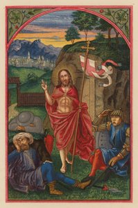 Resurrectio D N J Chr (chromolitho) de Austrian School