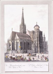 Catedral de Santo Estêvão em Viena de Austrian School