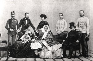 A Família Imperial Austríaca, 1860 de Austrian School