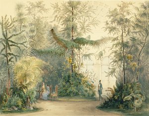 O Jardim de Inverno do Palácio de Hofburg, Viena, 1852 (ver também 170851, 171910)