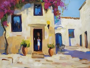 Entrada da Aldeia de Bougainvillea de Avanesova Elena