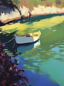 Reflexões sobre o Sunny Boat de Avanesova Elena