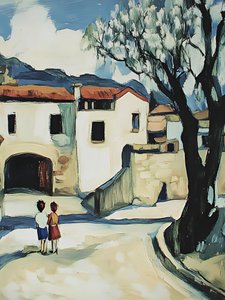 Passeio das Crianças da Aldeia de Avanesova Elena