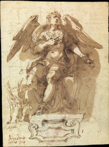 Alegoria da vontade de Deus de Avanzino Nucci