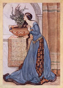 John Keats: Isabella, Or, The Pot Of Basil (cor litho)