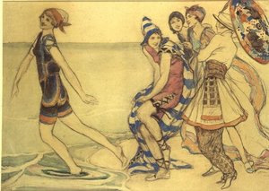 A festa na praia de Averil Mary Burleigh