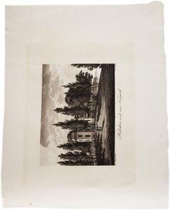 Hoboken em frente a Nova York, de um Atlas dos Estados Unidos, 1824 (aquatint)