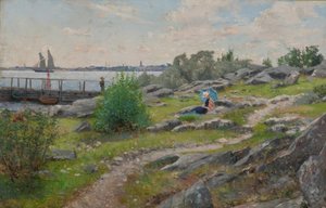 A. Lindman, Na costa de Axel Lindman