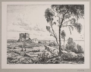 Festa em Hammershus de Axel Theodor Kittendorff