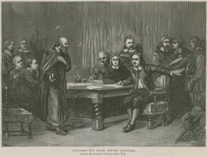 Menasseh Ben Israel antes da gravura de Cromwell