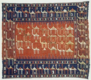 Tapete Kilim Shadda de Azerbaijani School