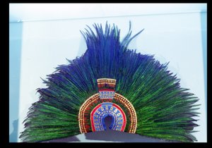 Cocar (pena) de Aztec