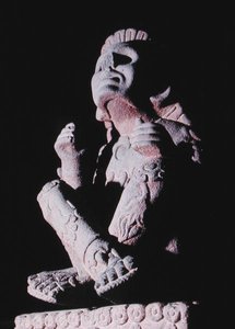 Xochipilli (ver também 217529), Período Pós Clássico Tarde (1300-1521) (pedra) de Aztec Aztec
