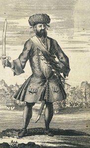 O pirata Barba Negra de B. Cole