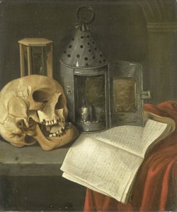 Vanitas Natureza Morta de B. Schaak