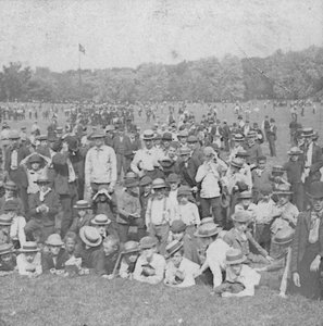 O áspero e pronto de Nova York, EUA, 1888.