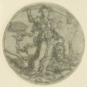 Judite com a cabeça de Holofernes de Baccio Baldini