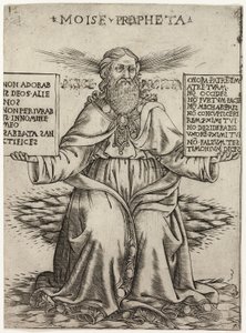 O Profeta Moisés de Baccio Baldini