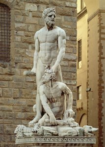 Estátua de Hércules e Caco, 1534 (mármore)