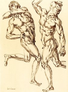 Dois estudos masculinos de nudez