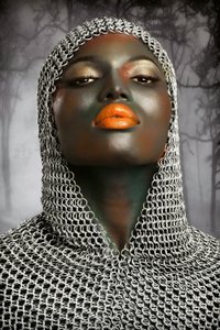 Guerreiro de Fantasia Negra