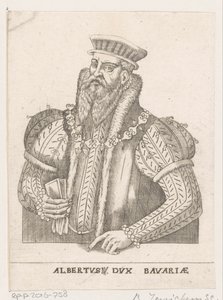 Retrato de Albrecht V, Duque da Baviera de Balthasar Jenichen