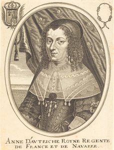 Ana da Áustria de Balthasar Moncornet
