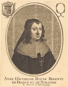 Ana da Áustria de Balthasar Moncornet