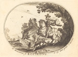 São Jorge e o Dragão de Balthasar Moncornet