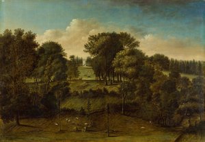Studley Royal, Yorkshire (óleo sobre tela)